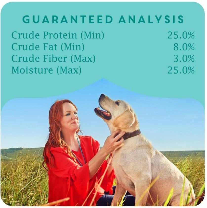 The Pioneer Woman Grain Free, Natural Dog Treats, Beef & Brisket Recipe BBQ Style Cuts, 16 oz. Pouch 4 The Pioneer Woman Grain Free, Natural Dog Treats, Beef & Brisket Recipe BBQ Style Cuts, 16 oz. Pouch - Image 2