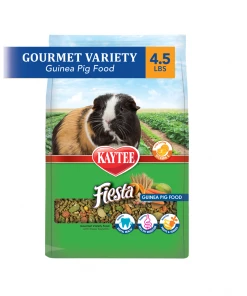 Kaytee Fiesta Guinea Pig Food, 4.5 lb. Bag - 100032317 - Small Animal Feed & Treats
