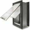 Endura Flap Pet Door - Wall Mount - Small Double flap - 6" W x 10" H - Black frame 04PP06 2B - Pet Doors -Pets & Wildlife Sales Store 06c5df1e7116bc2f664524e6a637342467d32ecb 93401019 93401019 image 93401019