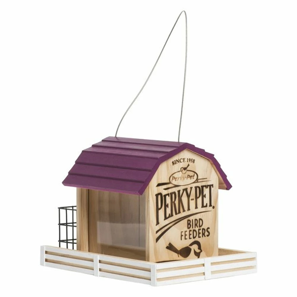 Woodstream Perky-Pet Star Barn Wood Chalet Bird Feeder - 50181 - Wild Bird Feeders 3 Woodstream Perky-Pet Star Barn Wood Chalet Bird Feeder - 50181 - Wild Bird Feeders