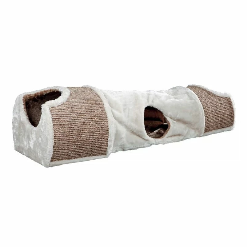 Trixie Pet Plush Nesting Tunnel for Cats - 43004 4 Trixie Pet Plush Nesting Tunnel for Cats - 43004 - Image 2