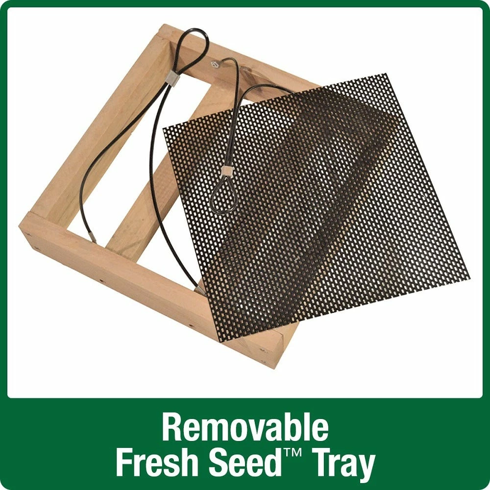 Nature's Way Cedar Tray Wild Bird Feeder - WWCF23 - Wild Bird Feeders 5 Nature's Way Cedar Tray Wild Bird Feeder - WWCF23 - Wild Bird Feeders - Image 3