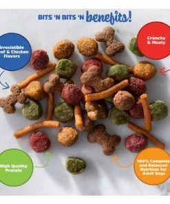 Kibbles 'n Bits Original Savory Beef and Chicken Dry Dog Food, 45 lb. Bag -Pets & Wildlife Sales Store 0be26929cd9a1a201141af16e37c654dcefb7381 11022111 4