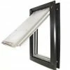 Endura Flap Pet Door - Door Mount - Large Double flap - 10" W x 18" H - Black frame 03PP10 2B - Pet Doors -Pets & Wildlife Sales Store 0c01630b3d4d4f6fc686cb03afba578776de0e74 93401011 93401011 image 93401011