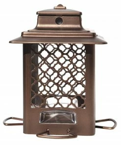 More Birds Metal Hopper Bird Feeder - 105 - Wild Bird Feeders