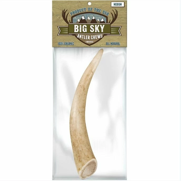 Big Sky Medium Antler Dog Chew - AT186 - Dog Treats 3 Big Sky Medium Antler Dog Chew - AT186 - Dog Treats