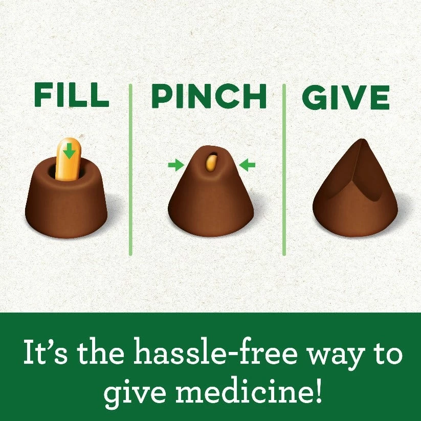 Greenies Pill Pockets Capsule Size Dog Treats, Hickory Smoke Flavor, 30 Count Pouch 9 Greenies Pill Pockets Capsule Size Dog Treats, Hickory Smoke Flavor, 30 Count Pouch - Image 7