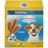 Dentastik Pedigree® Dentastix™ Small/Medium Dog Dental Treats Original Flavor Dental Treats, 14.1 oz. Pack (25 Treats) - Dog Treats