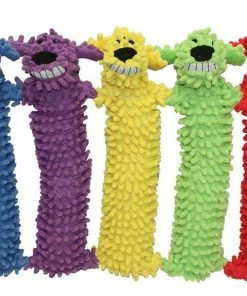 Assorted Multipet Loofa Floppy Moppy 12" Dog Toy (27524) - Dog Toys