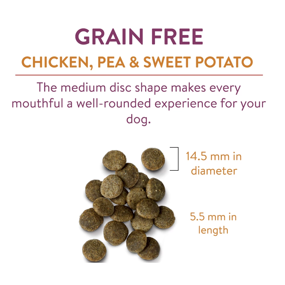 Chicken Soup for the Soul Grain Free - Chicken, Pea & Sweet Potato Recipe Dry Dog Food, 25 lb. Bag 6 Chicken Soup for the Soul Grain Free - Chicken, Pea & Sweet Potato Recipe Dry Dog Food, 25 lb. Bag - Image 4