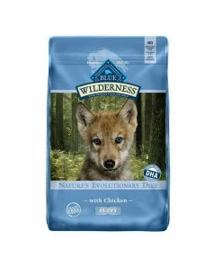 Blue Buffalo Wilderness Puppy Chicken Recipe Grain-Free Dry Dog Food, 24 lb. Bag