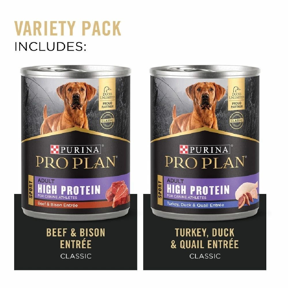 NESTLE PURINA PETCARE CO Purina Pro Plan Sport High Protein Wet Dog Food Variety Pack, (12) 13 oz. Cans 5 NESTLE PURINA PETCARE CO Purina Pro Plan Sport High Protein Wet Dog Food Variety Pack, (12) 13 oz. Cans - Image 3