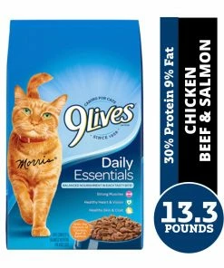 9 Lives 9Lives Daily Essentials Dry Cat Food, 13.3 lb. Bag