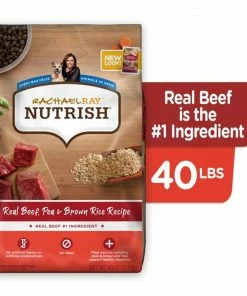 Rachael Ray Nutrish Real Beef, Pea, & Brown Rice Recipe Premium Dry Dog Food, 40 lb. Bag 16 Rachael Ray Nutrish Real Beef, Pea, & Brown Rice Recipe Premium Dry Dog Food, 40 lb. Bag -Pets & Wildlife Sales Store 1bcd734bb238f10af01bbcaf4bb2b86fc018b6cc 11022272 4