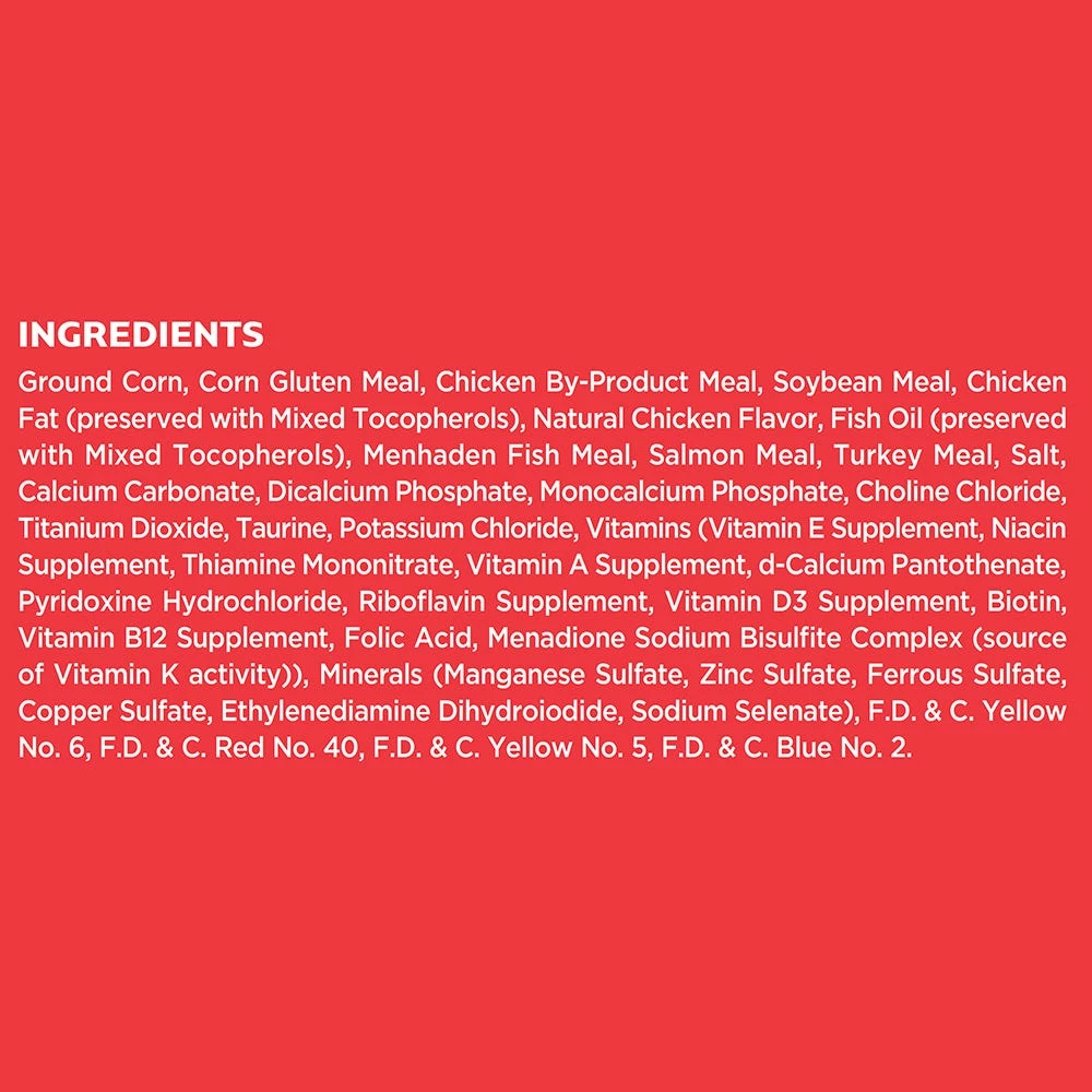 Good Friends Multi-Bites Recipe Chicken, Salmon & Turkey Flavor Dry Cat Food, 30 lb. Bag 5 Good Friends Multi-Bites Recipe Chicken, Salmon & Turkey Flavor Dry Cat Food, 30 lb. Bag - Image 3