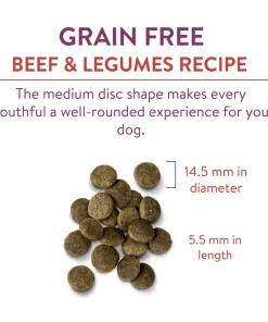 Chicken Soup for the Soul Grain Free - Beef & Legumes Recipe Dry Dog Food, 4 lb. Bag 12 Chicken Soup for the Soul Grain Free - Beef & Legumes Recipe Dry Dog Food, 4 lb. Bag -Pets & Wildlife Sales Store 1c9e574be6ad1d91dac9702098cc9f3a506e58a0 2022003807 5
