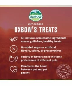 Oxbow Simple Rewards Baked Treats with Apple and Banana, 3 oz. - Small Animal Feed & Treats -Pets & Wildlife Sales Store 1cbb22271a35a1c50f41c1ae910ccf3021232ce6 667980019 4