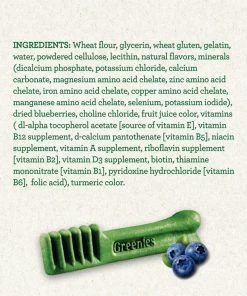 Greenies® Blueberry Large Dental Dog Treats, 12 oz. Pouch - Dental Care -Pets & Wildlife Sales Store 1eb9d39464e4a9becfac4aaa2157a7e49b36b433 75493206 9
