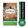 Rachael Ray Nutrish Real Chicken & Veggies Recipe Premium Dry Dog Food, 40 lb. Bag