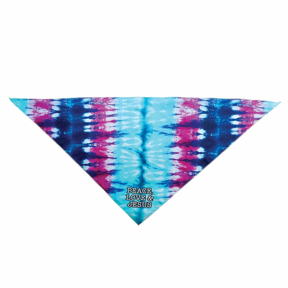 Paws & Pray Peace Love Jesus Pet Bandana, Lg/Xl - PETS147 - Dog Clothing & Accessories 4 Paws & Pray Peace Love Jesus Pet Bandana, Lg/Xl - PETS147 - Dog Clothing & Accessories - Image 2