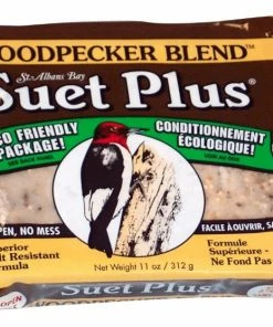 St Albans Bay Woodpecker Blend Suet Cake - 209 - Bird Seed & Food