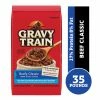 Gravy Train Beef Flavor Dog Food, 35 lb. Bag - Dry Dog Food