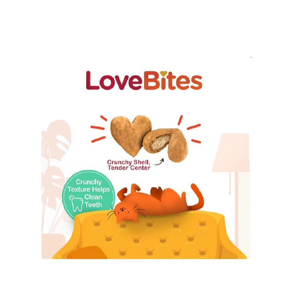 Rachael Ray Nutrish Love Bites Cat Treats Salmon, 12.5 oz. Canister - Cat Food 5 Rachael Ray Nutrish Love Bites Cat Treats Salmon, 12.5 oz. Canister - Cat Food - Image 3