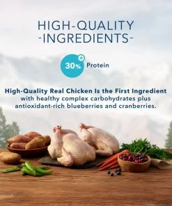 Blue Buffalo Wilderness Large Breed Chicken Recipe Grain-Free Dry Dog Food, 24 lb. Bag 12 Blue Buffalo Wilderness Large Breed Chicken Recipe Grain-Free Dry Dog Food, 24 lb. Bag -Pets & Wildlife Sales Store 24d52a76a581e9428c2e576c55bd2719ed9e38a2 13735119 3