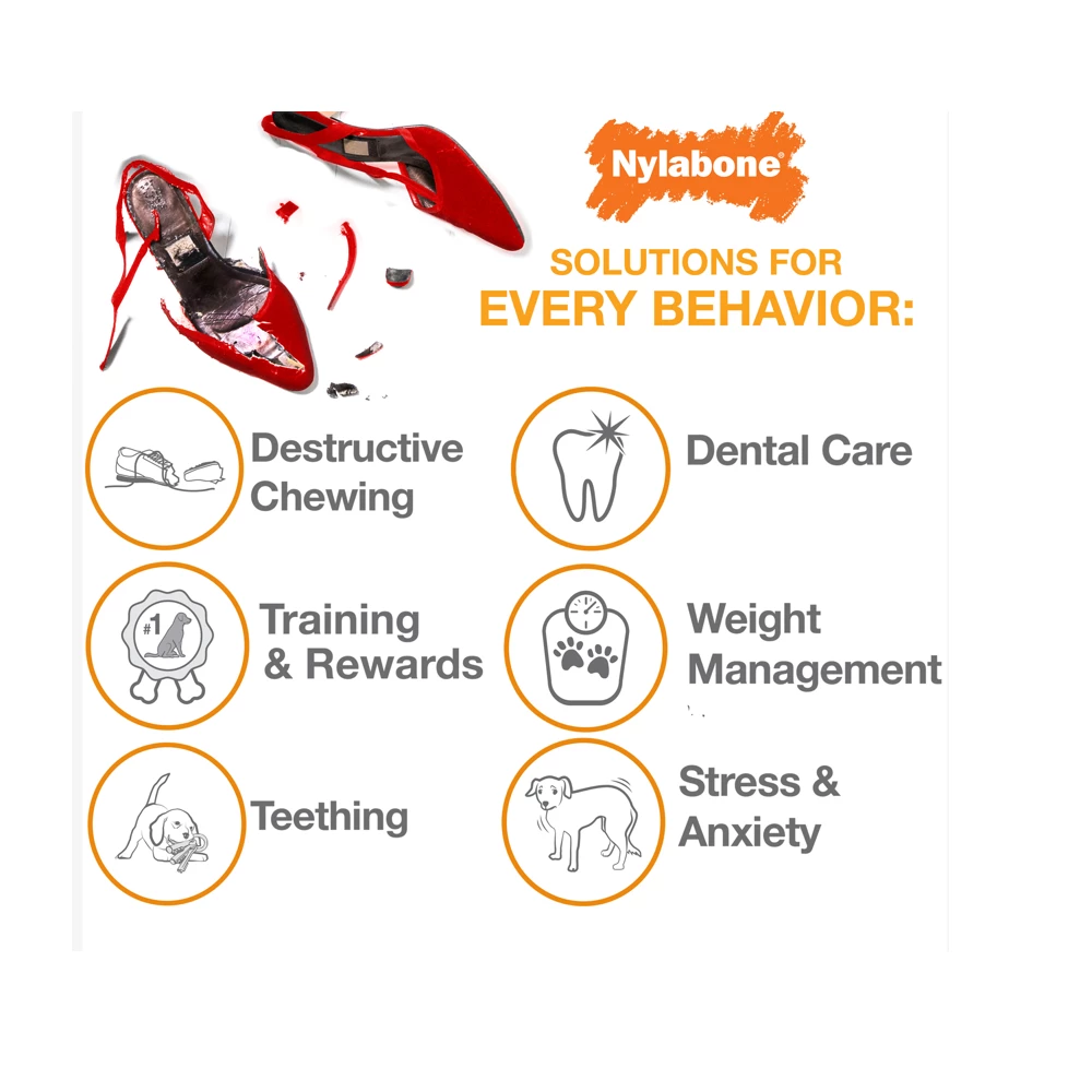 Nylabone Power Chew Flavored Durable Chew Toy for Dogs, Bacon, Large/Giant, 1 Count Bone - NB104P - Dog Toys 7 Nylabone Power Chew Flavored Durable Chew Toy for Dogs, Bacon, Large/Giant, 1 Count Bone - NB104P - Dog Toys - Image 5