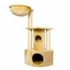 Iconic Pet Peek-a-boo Cat Tree with Sisal Scratching Post, Beige - 51521 - Cat Towers & Trees -Pets & Wildlife Sales Store 2bdde0013fd92aa305bc41712227ee7b3029954f 51521