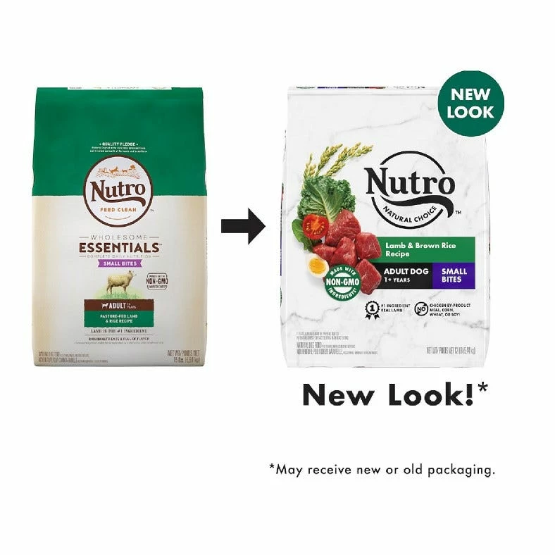 Nutro Natural Choice Adult Lamb & Brown Rice Recipe Natural Dry Dog Food, 12 lb. Bag 4 Nutro Natural Choice Adult Lamb & Brown Rice Recipe Natural Dry Dog Food, 12 lb. Bag - Image 2