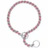 Terrain D.O.G. Laced Chain Slip Collar - Pink/Gray - 3.5 mm x 22 Inch - 07-4112-R4-22 - Dog Collars & Leashes -Pets & Wildlife Sales Store 2d1a827a7970002212d7e42653d8f021de9b7705 67530588 67530588 image 07 4112 r4