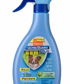 Hartz UltraGuard Plus Flea & Tick Spray Dog, 16 Oz - 3270001883.1 - Dog Flea & Tick