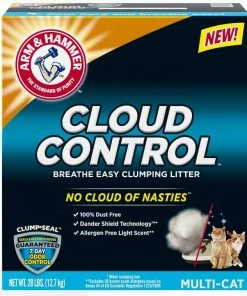Arm & Hammer Cloud Control Clumping Cat Litter, 28lb - 00185
