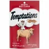 Temptations Hearty Beef Flavor Cat Treats, 3 oz. Pouch -Pets & Wildlife Sales Store 34149a843be8dc0e425a3982a3034e1b499dc3b1 00058496723026 C1N1