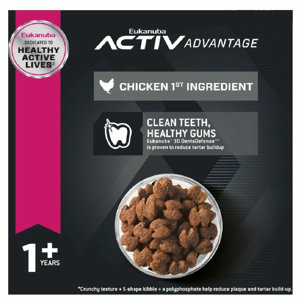 Eukanuba Small Bites Adult Dry Dog Food with Chicken, 4.5 lb. Bag 4 Eukanuba Small Bites Adult Dry Dog Food with Chicken, 4.5 lb. Bag - Image 2