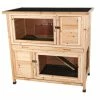 Trixie Pet Two-Story Rabbit Hutch, Medium - 62405 - Rabbit Starter Kits -Pets & Wildlife Sales Store 382e3cbbdc603b06ede70333f57c69d1bc8ce2c1 62405