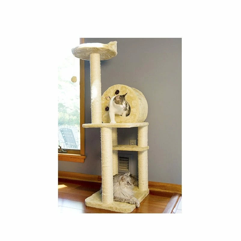 Iconic Pet Multi Level Cat Tree Playground with Sisal Posts and Condo - 51524 - Cat Towers & Trees 4 Iconic Pet Multi Level Cat Tree Playground with Sisal Posts and Condo - 51524 - Cat Towers & Trees - Image 2