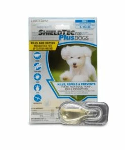 Promika, LLC. ShieldTec Plus Flea and Tick Treatment for Dogs (5-15 lbs) 3 pk. - 511163 - Dog Flea & Tick