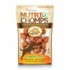 Nutri Chomps NutriChomps 2.5-inch Peanut Butter Mini Knots, 8 Count Dog Chews - Dog Treats