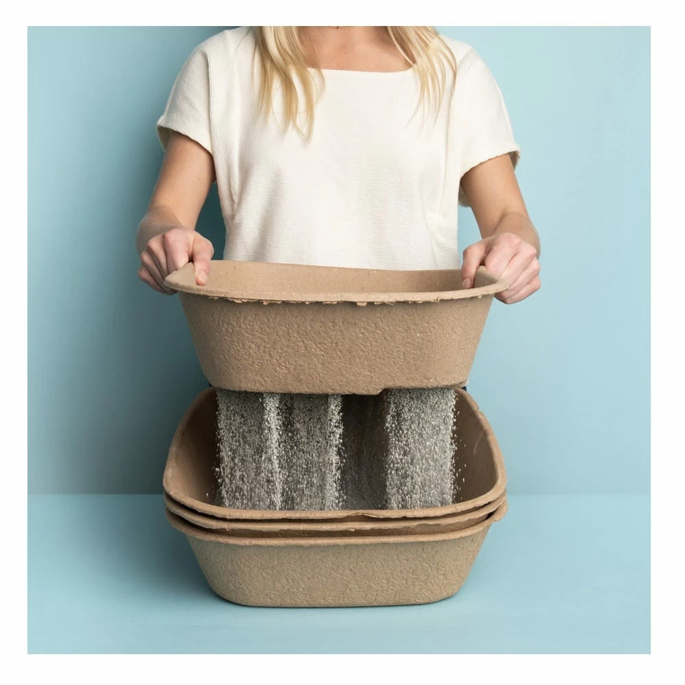 Kitty Sift Disposable Sifting Litter Box Kit: 1 Litter Box + 3 Sifting Liners, Size Large - KSR1LB3SLL1-PS - Litter Boxes & Accessories 7 Kitty Sift Disposable Sifting Litter Box Kit: 1 Litter Box + 3 Sifting Liners, Size Large - KSR1LB3SLL1-PS - Litter Boxes & Accessories - Image 5