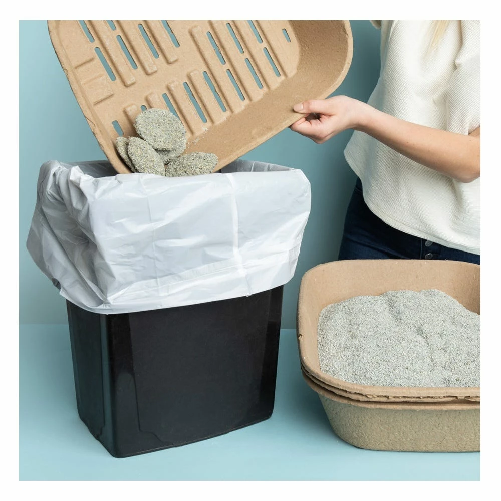 Kitty Sift Disposable Sifting Litter Box Kit: 1 Litter Box + 3 Sifting Liners, Size Large - KSR1LB3SLL1-PS - Litter Boxes & Accessories 9 Kitty Sift Disposable Sifting Litter Box Kit: 1 Litter Box + 3 Sifting Liners, Size Large - KSR1LB3SLL1-PS - Litter Boxes & Accessories - Image 7