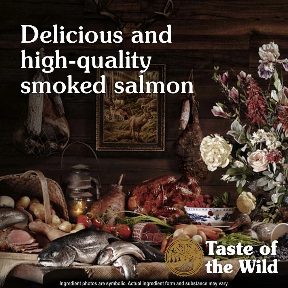 Taste of the Wild Grain Free Pacific Stream Canine Formula with Smoked Salmon, 28 lb. Bag - Dry Dog Food 8 Taste of the Wild Grain Free Pacific Stream Canine Formula with Smoked Salmon, 28 lb. Bag - Dry Dog Food - Image 6