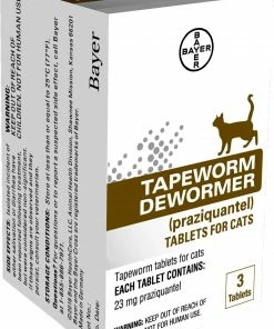 Bayer Tapeworm Cat De-Wormer 3 Count