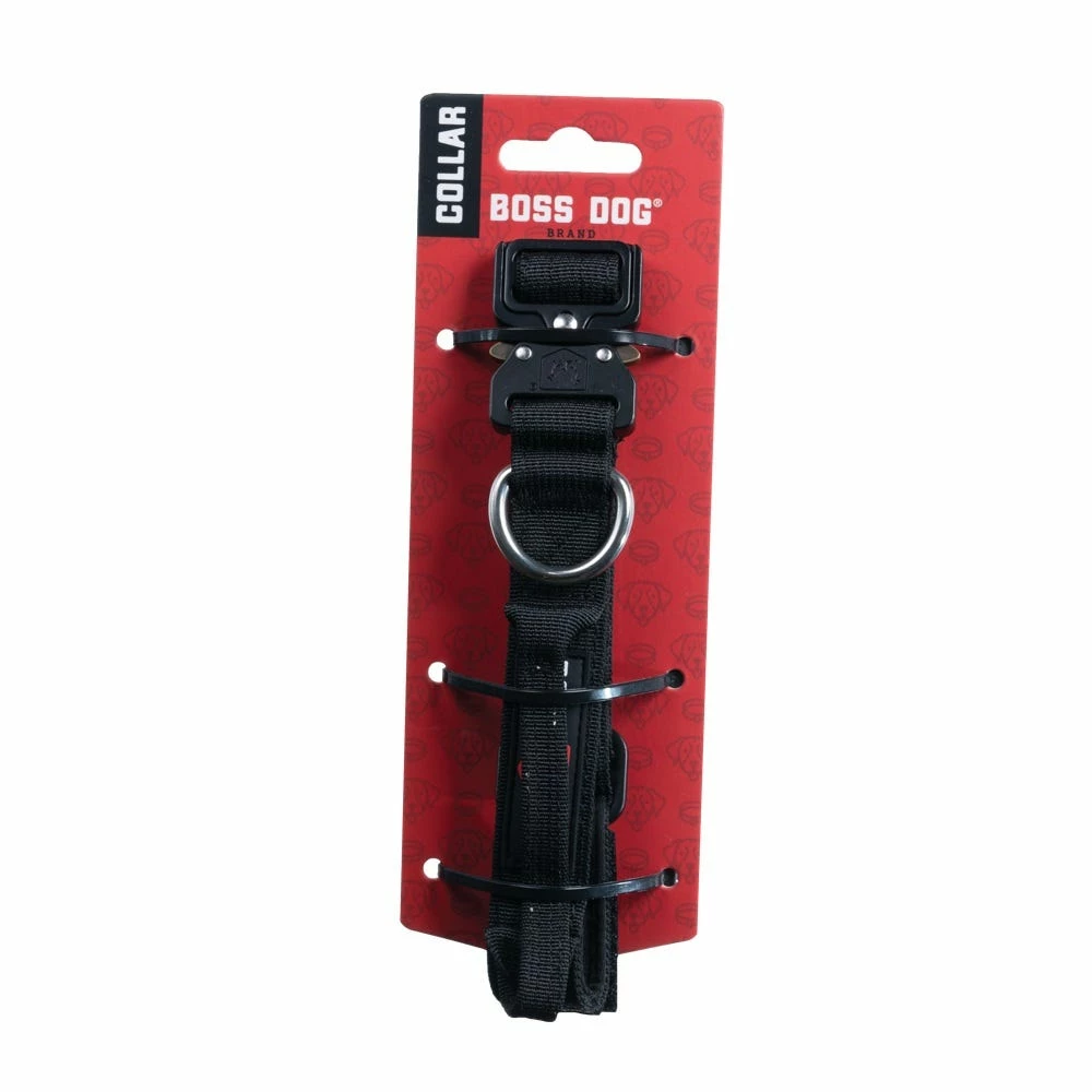Boss Dog Brand Boss Dog® Brand 13" - 16" Adjustable 1.2" Black Dog Collar, Size Small - 60000 - Dog Collars & Leashes 3 Boss Dog Brand Boss Dog® Brand 13" - 16" Adjustable 1.2" Black Dog Collar, Size Small - 60000 - Dog Collars & Leashes
