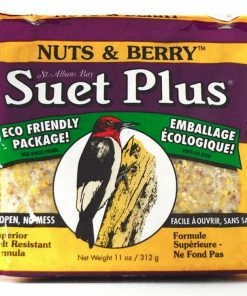 St Albans Bay Nut and Berry Bird Suet - 202 - Bird Seed & Food