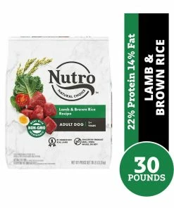 Nutro Natural Choice Lamb & Brown Rice Adult Dry Dog Food, 30 lb. Bag