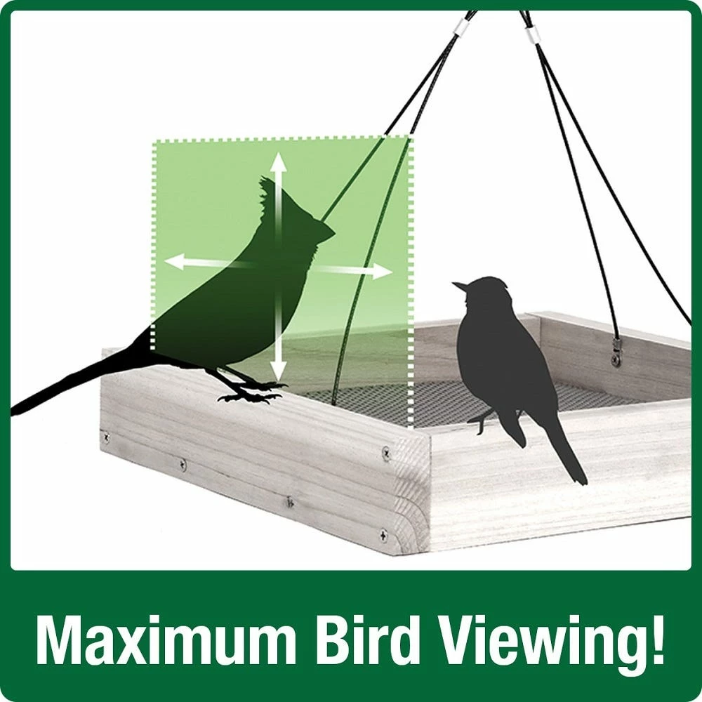 Nature's Way Cedar Tray Wild Bird Feeder - WWCF23 - Wild Bird Feeders 7 Nature's Way Cedar Tray Wild Bird Feeder - WWCF23 - Wild Bird Feeders - Image 5