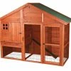 Trixie Pet Rabbit Hutch with Gabled Roof - 62336 - Rabbit Starter Kits
