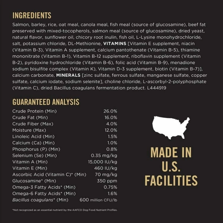 Purina Pro Plan Sensitive Skin & Stomach Salmon & Rice Formula Adult Dry Dog Food, 5 lb. Bag 5 Purina Pro Plan Sensitive Skin & Stomach Salmon & Rice Formula Adult Dry Dog Food, 5 lb. Bag - Image 3